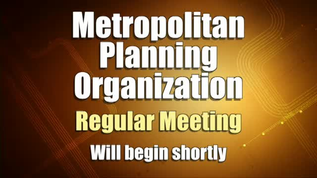 Navigate to Metropolitan Planning Org. - June 14, 2019