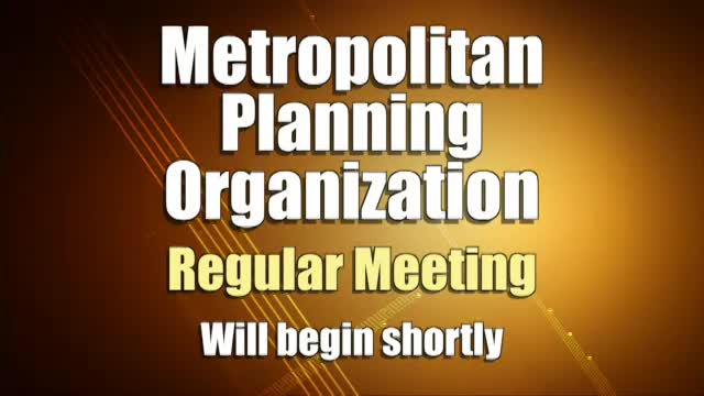 Navigate to Metropolitan Planning Org. - Dec. 13, 2019